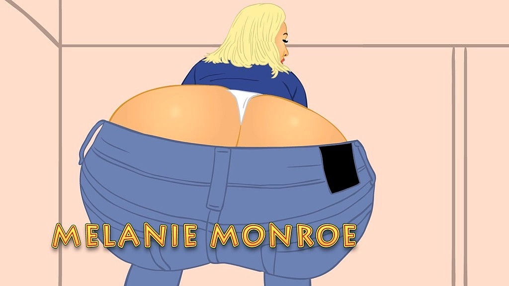 backalleytoonz studio melanie monroe s big pawg ass in hot footsex cartoon