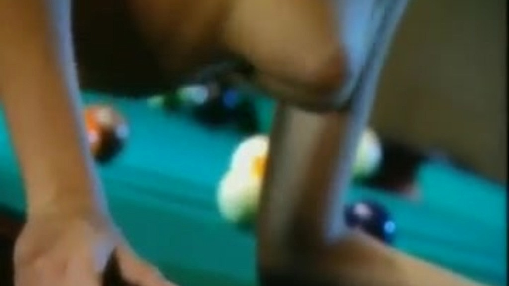 private nicole plays a game of pool until she gets butt fucked on the table