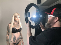 amber luke chest tattoo behind the scenes 8 13 2021 000