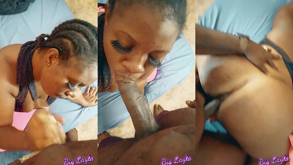 Biglayla Fat Ass Ebony Knows How To Suck And Fuck 2