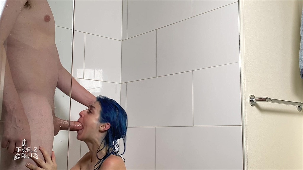 Onlyjewelzblu Studio Fuck Facial In The Shower 2