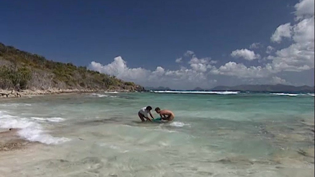 pornbox gina a girl in a net has a threesome in a tropical beach 10 11 2017 1800