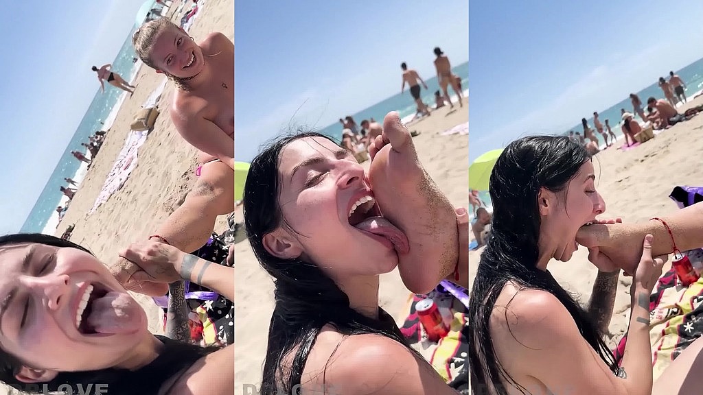 pornbox kaitlyn cleans venoms foot at the beach 10 15 2023 1800