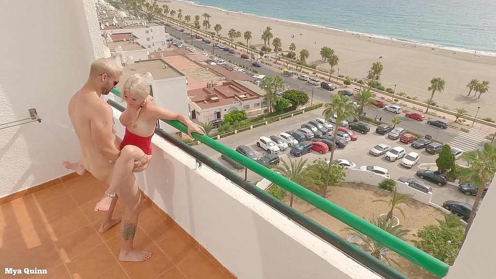 pornbox sex on the balcony beach view outdoor blowjob cum on tits 2 27 2022 1800