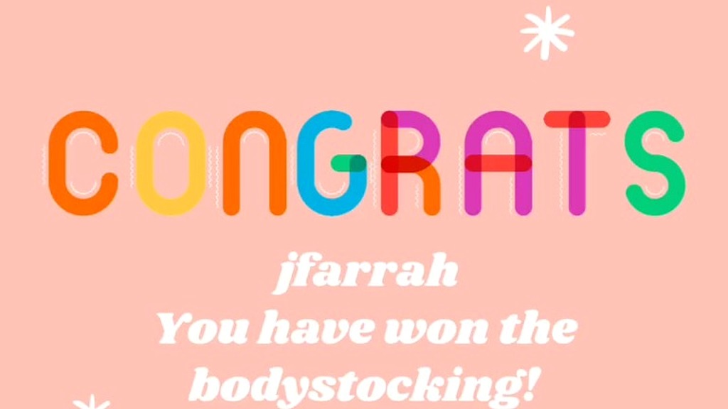 pornbox winner of the body stocking competition is jfarrah dm me now sir and collect your prize 6 4 2020 1800