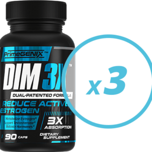 GCAVixens - Mens Health - Supplements - DIM 3X - Hormone Balance - 3 Months Supply