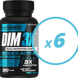 GCAVixens - Mens Health - Supplements - DIM 3X - Hormone Balance - 6 Months Supply