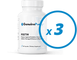 Male Enhancement - GenuinePurity Fisetin - 3 Bottle - 6 Month Supply