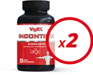 Men's Health - Bladder Control - VigRX Incontinix - 2 Months Supply