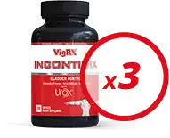 Men's Health - Bladder Control - VigRX Incontinix - 3 Months Supply