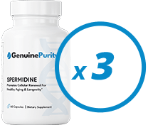 Men's Health - General Health - GenuinePurity Spermidine - 3 Bottles