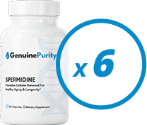 Men's Health - General Health - GenuinePurity Spermidine - 6 Bottles