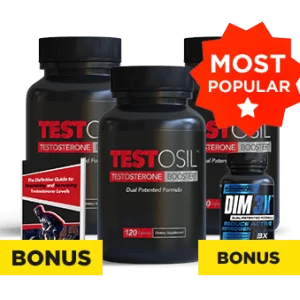 Men's Health - Low Testosterone - Testosil - 3 Bottles