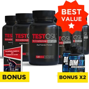 Men's Health - Low Testosterone - Testosil - 6 Bottles