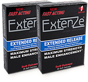 Penis Enhancement Pill - ExtenZe - 2 Box Supply