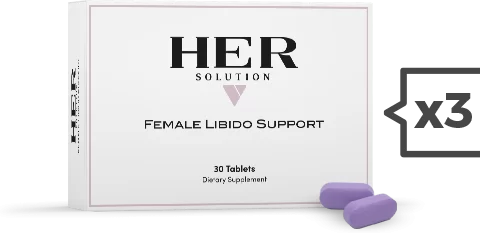 Women's Health - HerSolutions - Increase Female Libido - 3 Months Supply