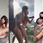 Balcony Passion: An Intimate Double Encounter