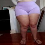 Milah’s First Time in Wet Booty Shorts