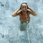 Sunset Poolside Passion with Monika Fox