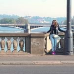 a fearful moment on the bridge