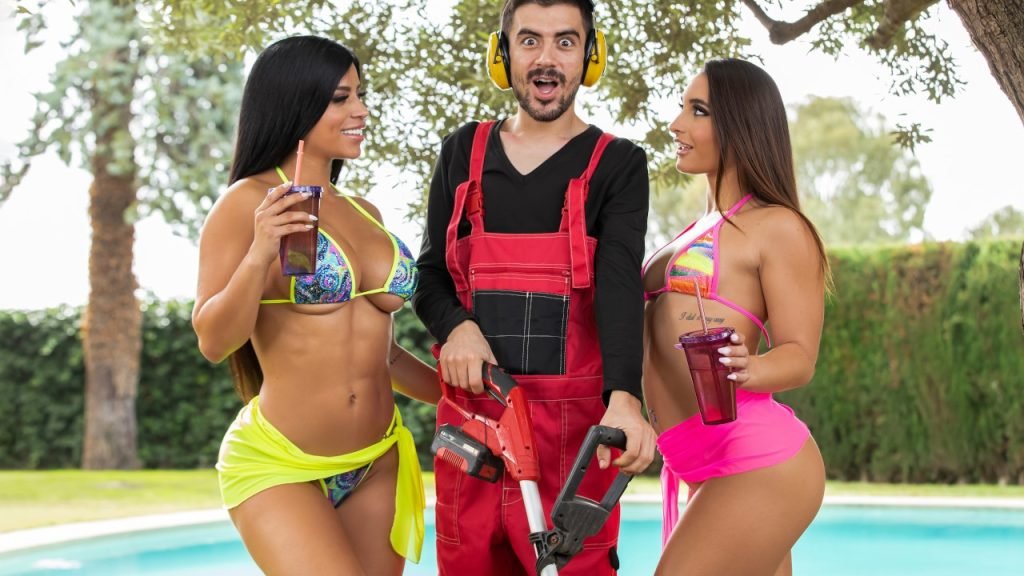 Brazzers’ Epic Foursome: A Scorching Spanish Showdown