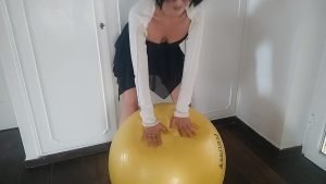 my pilates ball pee problem 2