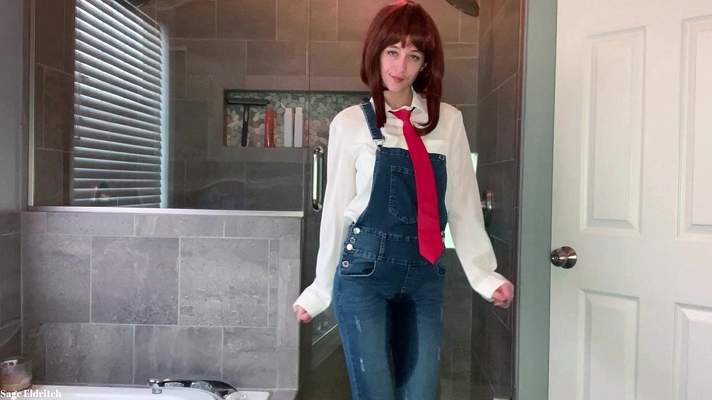 Ochako's Accidental Overalls Mishap