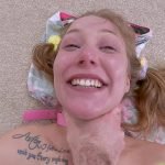 wild threesome strapon squirting fun